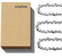 3 chaînes de scie 3/8", hauteur 0,050", taille 57 maillons, longueur 40 cm (16 pouces), faible recul
