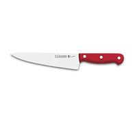 3 claveles Couteau Cuisinier uniblock de 20, Acier Inoxydable, Rouge, 35 x 5 x 2 cm