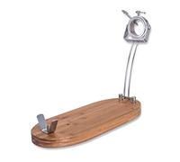 Porte-jambon Pliant Tete Rotative Socle Bois 3 Claveles