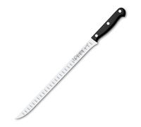 3 claveles Uniblock - Couteau alvéolé à Jambon de 30 cm, 12 Pouces
