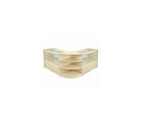 3 comptoirs de magasin et réception collection orion avec finition laminée en érable