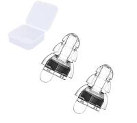 3 couches Bouchons d'oreille anti-bruit puissants, portables, lavables et réutilisables, convenant pour le sommeil, la maison et les voyages Silicone