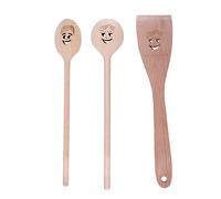 3 cuillères en bois Smiley Patisse