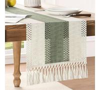 【3 € de réduction dès 10 €】Lot de 5 sets de table et napperons Boho, décoration de centre de table rustique de ferme pour cuisine, petit tapis tissé en macramé pour table basse, commode, décoration in