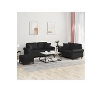 VidaXL Ensemble de canapés 3 pcs