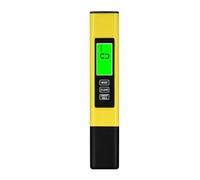 3 en 1 EC TDS Température avec Ecran LCD Test Dureté de l'eau Electronique | TDS Meter, Testeur Eau Potable, 0-999ppm Moniteur de Qualité d'eau pour Aquarium Piscine Hydroponie