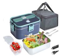 3 en 1 Lunch box isothermeBoîte Repas gamelle Chauffante18L Isotherme Boîte Repas Chauffante Electrique 220V 12V-24V