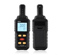 3 en 1 Radiomètre numérique pour EMF, champs électromagnétiques et température, écran LCD, plage de mesure 5Hz-3500MHz, fonction alarme, détecteur portable pour la maison et le bureau