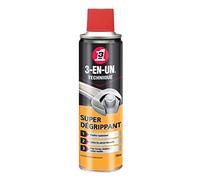 3-EN-UN Technique • Super Dégrippant • Aérosol • Action rapide • Fort pouvoir pénétrant • Compatible avec tous les métaux • Transparent • 250ML