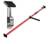 3-H Etai Telescopique Reglable 148-280cm,Rouge-1pcs | Barre de Calage Réglable avec Barre de Séparation Stabilisatrice pour Pick-up, SUV, Camions,Remorque, Fourgonnette,