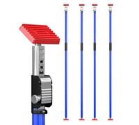 3-H Etai Telescopique Reglable 160-290cm, Tout Acier Épais, Bleu-4pcs | Charge Max 40kg, Étai de Soutien Télescopique pour Plafond Montage,Plaque de Plâtre, Cadre de Porte,