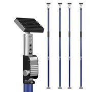 3-H Etai Telescopique Reglable 160-290cm, Tout Acier Épais,Bleu Foncé-4pcs | Charge Max 40kg, Étai de Soutien Télescopique pour Plafond Montage,Plaque de Plâtre,Cadre de Porte,