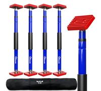 3-H Etai Telescopique Reglable 70-110cm,Tout Acier Épais,Bleu-4pcs