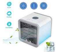 3 In 1 Arctic Air Refroidisseur d'Air Ventilateur évaporatif d'Air Humidificateur et Purificateur pour Bureau Mini charge USB