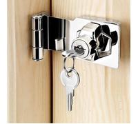 3 Inch Loquet ngle droit de 90 degrés avec bouton tournant pour placard, verrou de tiroir, d'armoire, armoire fermeture