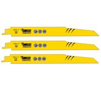 3 lames de scie sauteuse S1110DF de 225 mm, 6 dents par pouce, pour travaux de démolition et de coupe de métaux