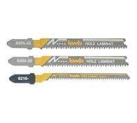 3 lames scie sauteuse pour laminés -20