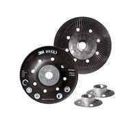 3 M 09583 Assiette de Soutien pour Disques Fibre M14 Annelé Noir, 115 mm, (Lot de 10)