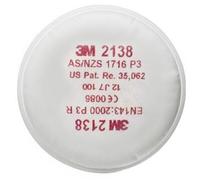 3 M 2138/bio-Filtre anti-poussière P3 Lot de 20