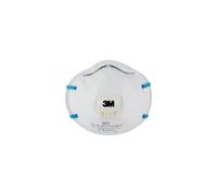 3 M 8822PRO10 Masque Anti-Poussière, FFP2, 10 Pièces, Respirateur à Soupape