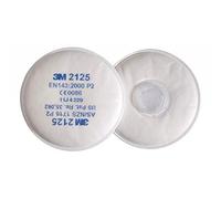 3 M Filtre à particules 2125 P2R contre les particules solides et liquides, Lot de 2