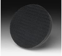 3 m Hookit doux Interface Disc Pad 70166, crochet et boucle, 12,7 cm de diamètre, 1/5,1 cm d'épaisseur, Noir (Lot de 10)