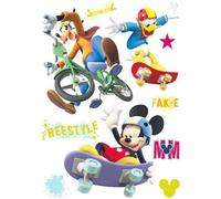 3 MAXI STICKERS MURAUX Mickey - 45 cm