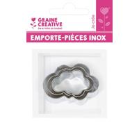 Graine Créative - Emporte-pièces métal Nuage 3 pièces