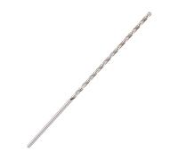 3 mm Foret hélicoïdal Extra Long,Akozon Longueur 160mm Mèche Foret Hélicoïdale en HSS Outils de Forage pour Bois