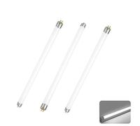 3 Pack Tubes Fluorescents T5 8W, LED Tube T5 8W 288mm, Blanc Froid 6000K, 560LM, Ampoules CFL, Culot G5, Pas de Scintillement, Pour éclairage de Secours, Cuisine, Salle De Bain, Armoire, Garage