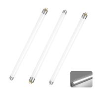 3 Pack Tubes Fluorescents T8 15W, LED Tube T8 15W 450mm, Blanc Froid 6000K, 1100LM, Ampoules CFL, Culot G13, Pas de Scintillement, Pour éclairage de Secours, Cuisine, Salle De Bain, Armoire, Garage