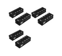 3 Paire D'Extendeurs Ethernet RJ45 Audio XLR/DMX à 4 Canaux, Émetteur-Récepteur XLR pour Scène en Direct, Studio D'Enregistrement Audio