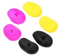 3 Paires Protège Oreilles Silicone pour Teinture Capillaire, Lot | Léger et Réutilisable, Ajustement Confortable et Sûr, pour Eau et Huile