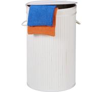Relaxdays Lot de 3 corbeilles bambou couvercle