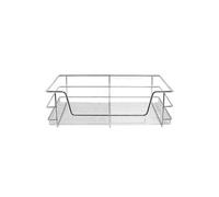 KuKoo - 3 Paniers Coulissants pour Placard Cuisine de 60cm Gris G