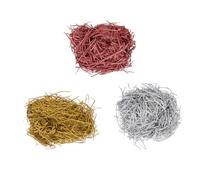 3 Paquets Remplissage de Boîte en Papier Brillant pour Mariage | Fournitures D’emballage, Usage pour Coffret et Caisse à Vin, Protège les Articles Pendant le Transport Couleur Aléatoire