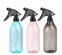 3 Pcs 450ML Pulverisateur Flacon Vaporisateur Vide, Flacons Pulvérisateur Vide, Bouteille Spray Vide, Vaporisateur Eau en Plastique Réutilisable, Flacon Pompe Vides pour Nettoyage Plantes Jardinage