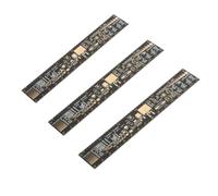3 PCS 6 pouces 15 cm Règle PCB Ingénieurs en électronique Règle multifonctionnelle Outil de mesure Règle de carte de circuit imprimé Règle de puce de condensateur de résistance