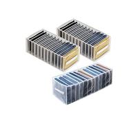 3 Pcs Boîte de Rangement pour Je, Organisateur de Tiroir Vetements en Nylon, Boîtes de Rangement Pliables av ORGANISATEUR DE TIROIR