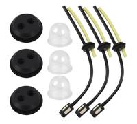 3 PCS Ensembles Universel Filtre à Essence Kit, Tuyau de Carburant pour Débroussailleuse et Tronçonneuse, Joint de Réservoir et Accessoires Carburant, pour Débroussailleuse, Tronconneuse Taille-Haie