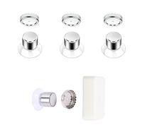 3 Pcs Porte Savon Aimanté avec Ventouse,Accroche Savon Aimanté, Support SavonSolide,Aucun Perçage Requis, Acier Inoxydable, Adaptés À La Salle De Bain Et À La Cuisine