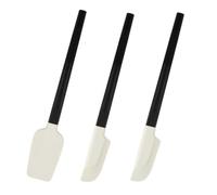 3 Pcs Spatule Cuisine Silicone, Spatule Silicone Cuisine, Maryse Patisserie avec Manche en Bois, racloir à pâte pour cuisiner, mélanger et pâtisser