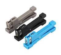 3 PCS Wire Stripper Easy Stripper Fiber Optic Stripper Portable Incisive Tube Stripper Set pour L'entretien
