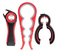 3 Pièces 6 en 1 Multifonctionnel Ouvre Bocal Manuel Facile Ouvre Canette Can Opener Caoutchouc Bocaux Pince à Bocaux Convient Mains Faibles,Personnes Âgées et Patients Souffrant D'arthriteCable USB C