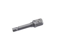 3 Pièces Adaptateur de Douille à Impact, Ensemble 1/4 3/8 1/2 | Connecteur D'extension Carré V, Verrouillage à Bille, Démontage Rapide, 70g, Usage Perceuse