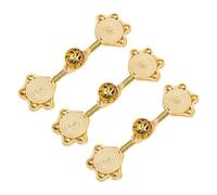 3 pièces attaches de bouton de noeud de Cheongsam fermeture de bouton chinois traditionnel pour la fabrication de vêtement de robe de mariée couture artisanat Cheongsam chinois