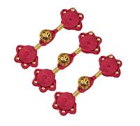 3 pièces attaches de bouton de noeud de Cheongsam fermeture de bouton chinois traditionnel pour la fabrication de vêtement de robe de mariée couture artisanat Cheongsam chinois