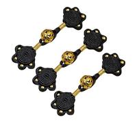 3 pièces attaches de bouton de noeud de Cheongsam fermeture de bouton chinois traditionnel pour la fabrication de vêtement de robe de mariée couture artisanat Cheongsam chinois