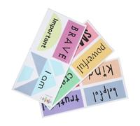 3 Pièces Autocollants de Motivants pour Garçon et Filles, Fusée | Décor Repositionnable, Pose Facile et Retrait Simple, pour Coins D’apprentissage et Rentrée Scolaire
