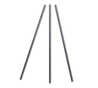 3 Pièces Bâtonnet Mélangeur en Graphite Noir pour Fusion de Métaux | Haute Densité, Usage Polyvalent, Tige de Brassage Portable, Lot Pratique pour Atelier et Laboratoire